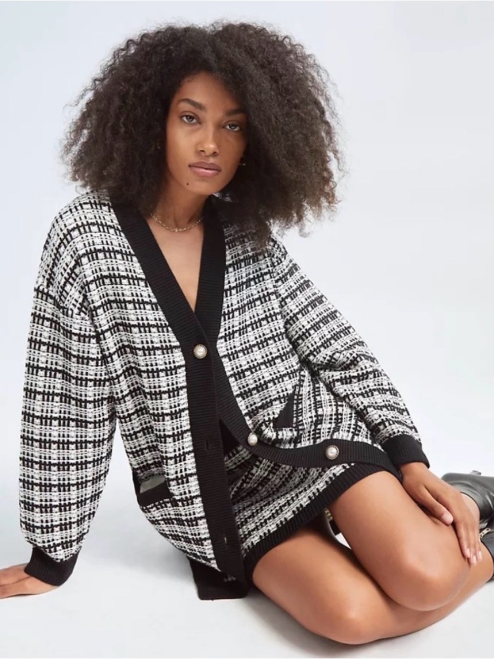 Aritzia Babaton Lacer Cardigan